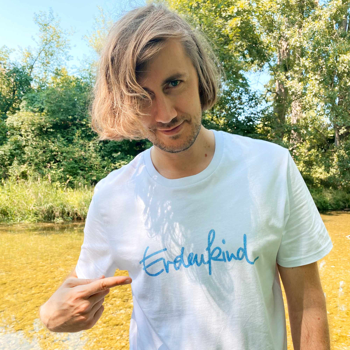 Bio Erdenkind T-Shirt Unisex (weiss)