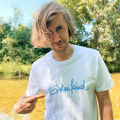 Bio Erdenkind T-Shirt Unisex (weiss)